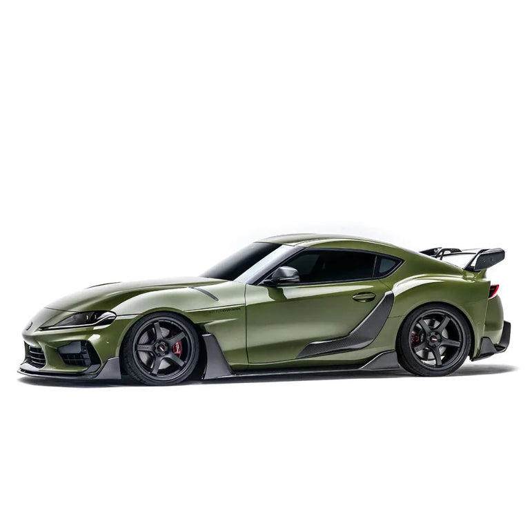 ADRO Carbon Fibre Front Lip For ADRO Facelift Bumper Toyota GR Supra 19+