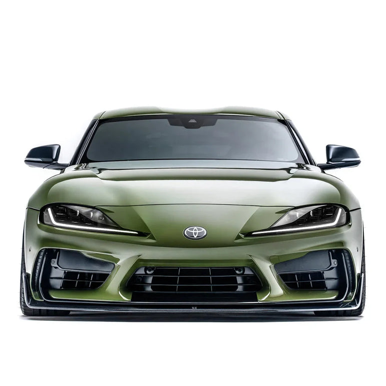 ADRO Carbon Fibre Front Lip For ADRO Facelift Bumper Toyota GR Supra 19+