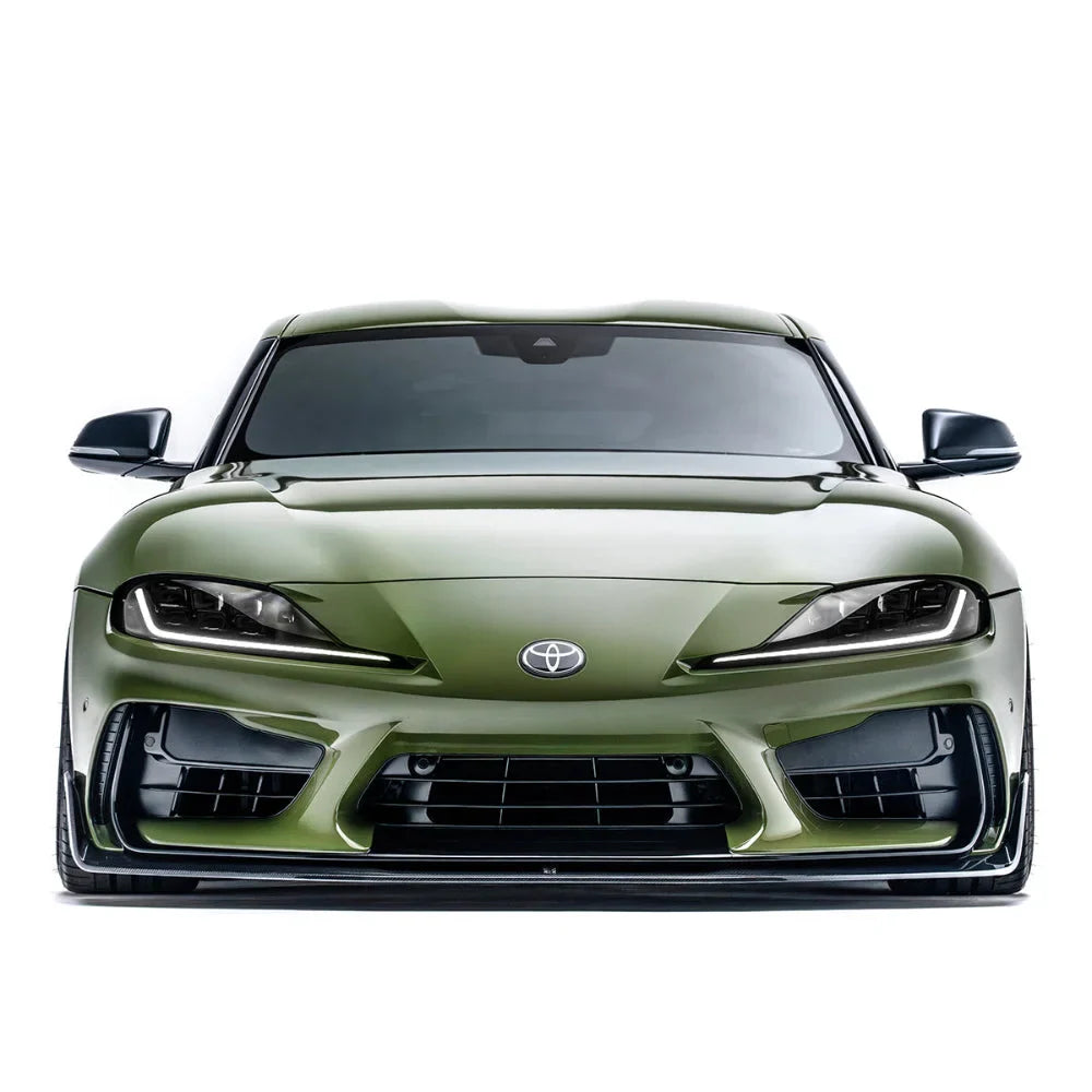 ADRO Carbon Fibre Front Lip For ADRO Facelift Bumper Toyota GR Supra 19+