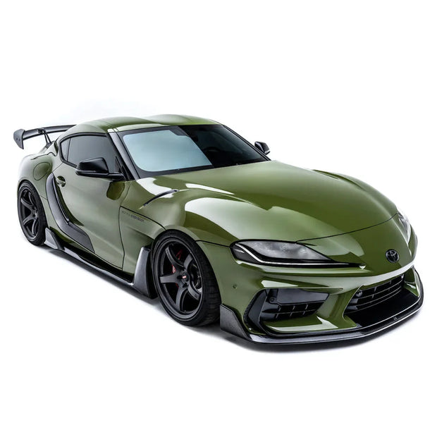 ADRO Carbon Fibre Front Lip For ADRO Facelift Bumper Toyota GR Supra 19+