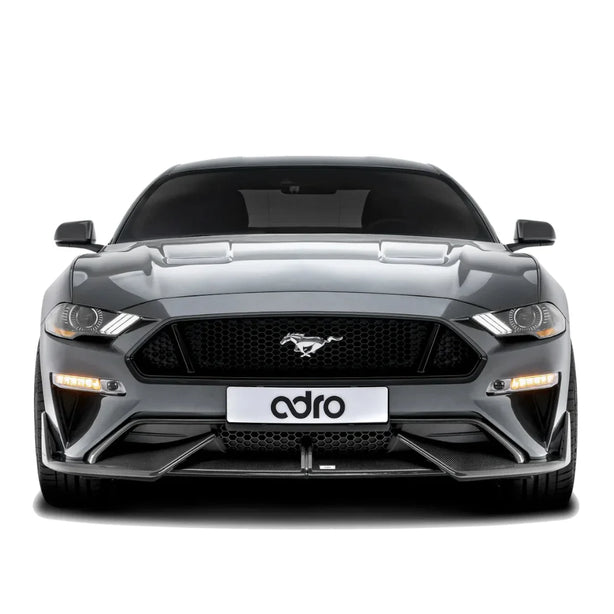 ADRO Carbon Fibre Front Lip Ford Mustang 18-23
