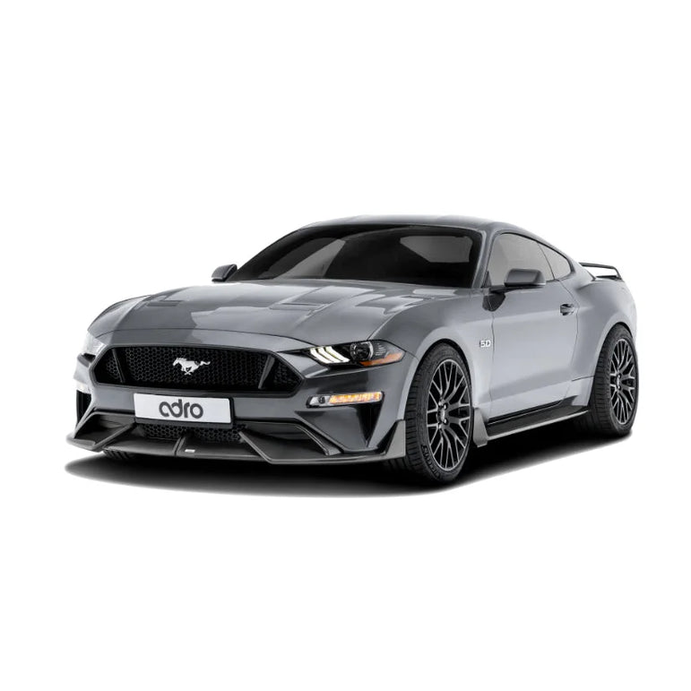 ADRO Carbon Fibre Front Lip Ford Mustang 18-23
