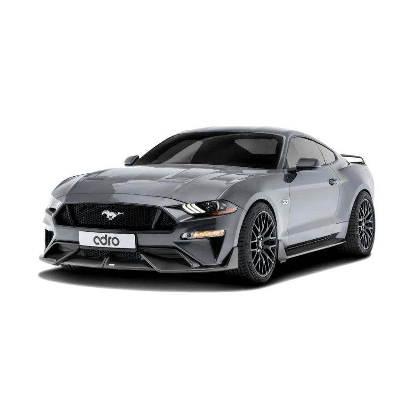 ADRO Carbon Fibre Front Lip Ford Mustang 18-23