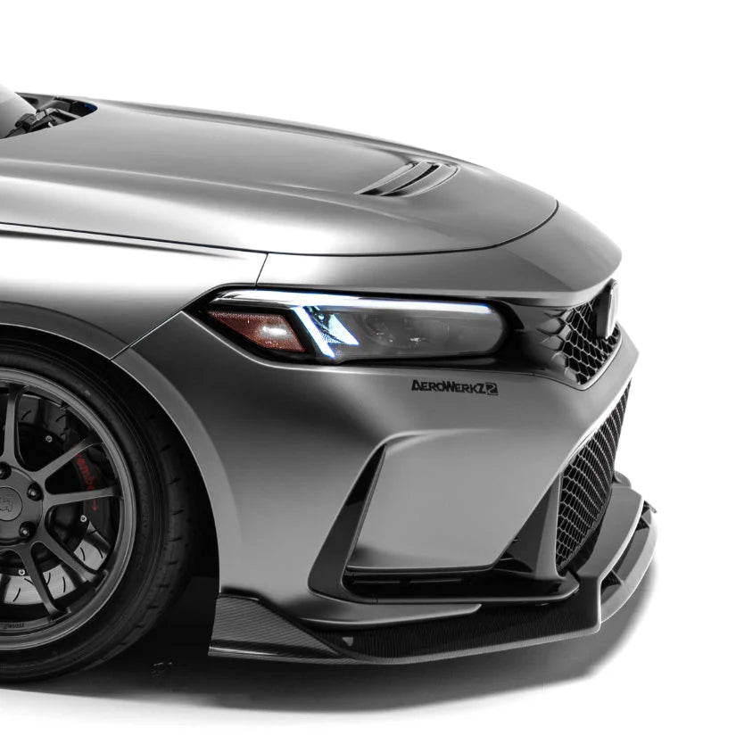 ADRO Carbon Fibre Front Lip Honda Civic Type-R FL5 22+