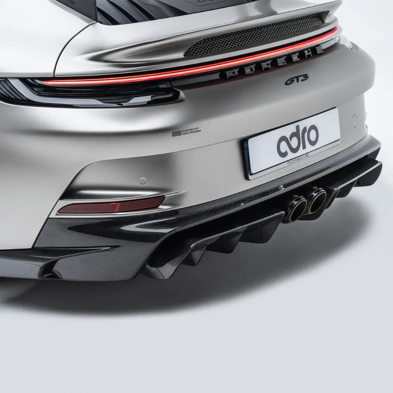 ADRO Carbon Fibre Rear Apron Panel Porsche 992.1 GT3 21-24 - Preorder