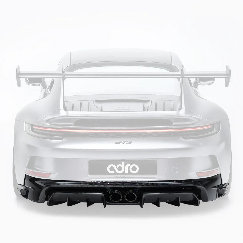 ADRO Carbon Fibre Rear Apron Panel Porsche 992.1 GT3 21-24 - Preorder