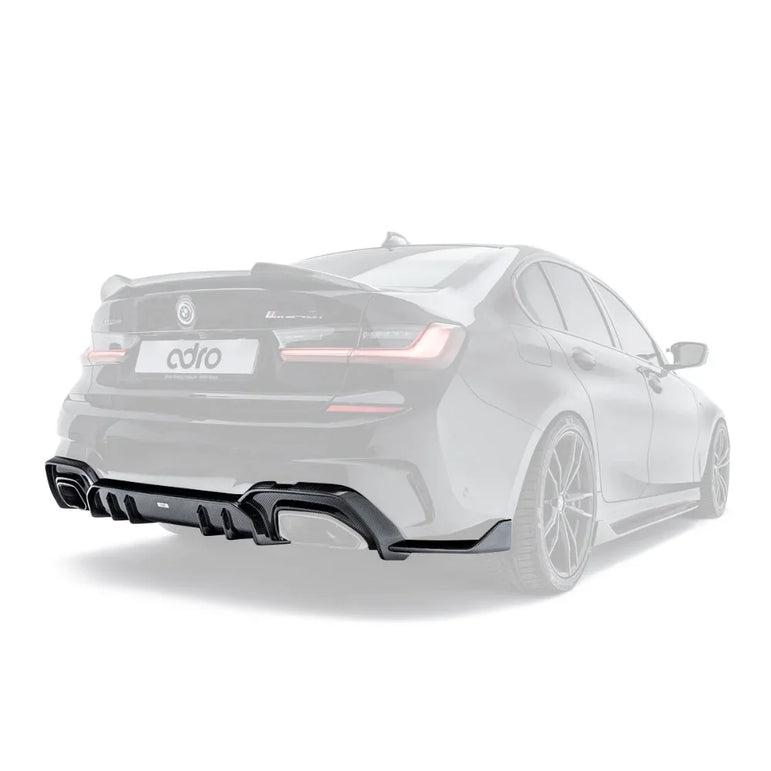 ADRO Carbon Fibre Rear Diffuser BMW G20 M340i Pre-LCI 18+