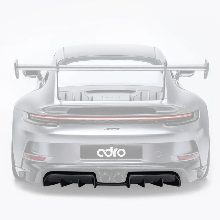 ADRO Carbon Fibre Rear Diffuser Porsche 992.1 GT3 21-24 - Preorder