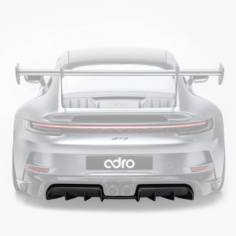 ADRO Carbon Fibre Rear Diffuser Porsche 992.1 GT3 21-24 - Preorder