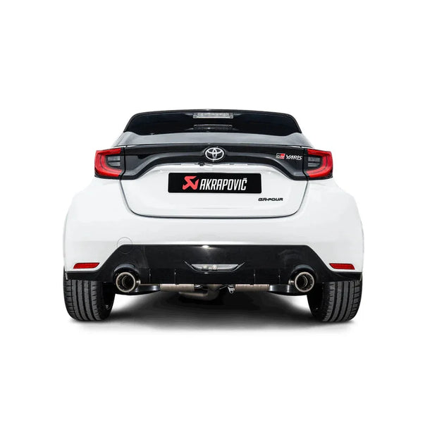 Akrapovic Slip on Race Line Titanium Exhaust System Toyota GR Yaris Gen 1 20+