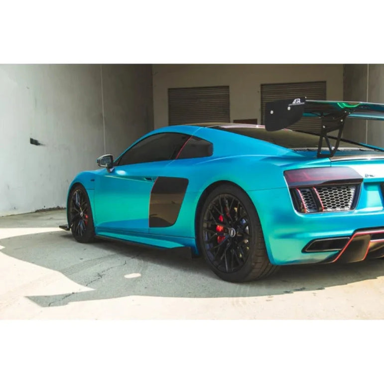 APR Performance Carbon Fiber Side Rocker Extensions Audi R8 16-18
