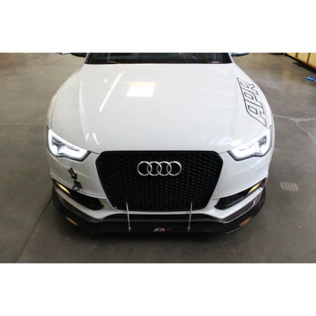APR Performance Carbon Fiber Wind Splitter With Rods Audi S5 09-12