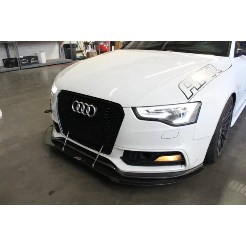 APR Performance Carbon Fiber Wind Splitter With Rods Audi S5 09-12