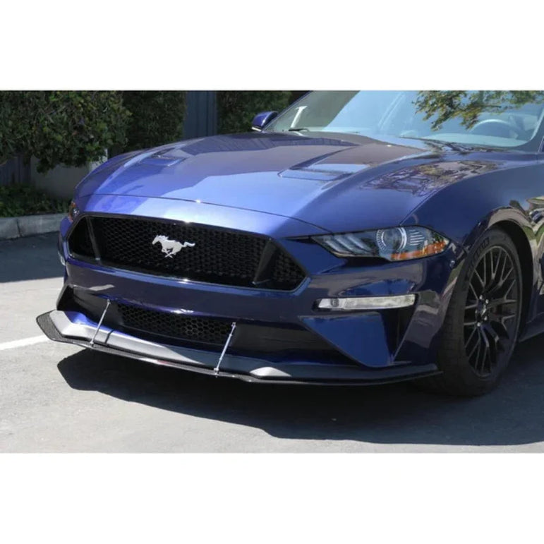 APR Performance Carbon Fiber Wind Splitter With Rods Ford Saleen Mustang 18+