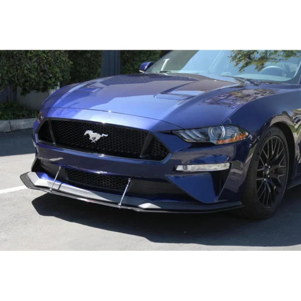 APR Performance Carbon Fiber Wind Splitter With Rods Ford Saleen Mustang 18+