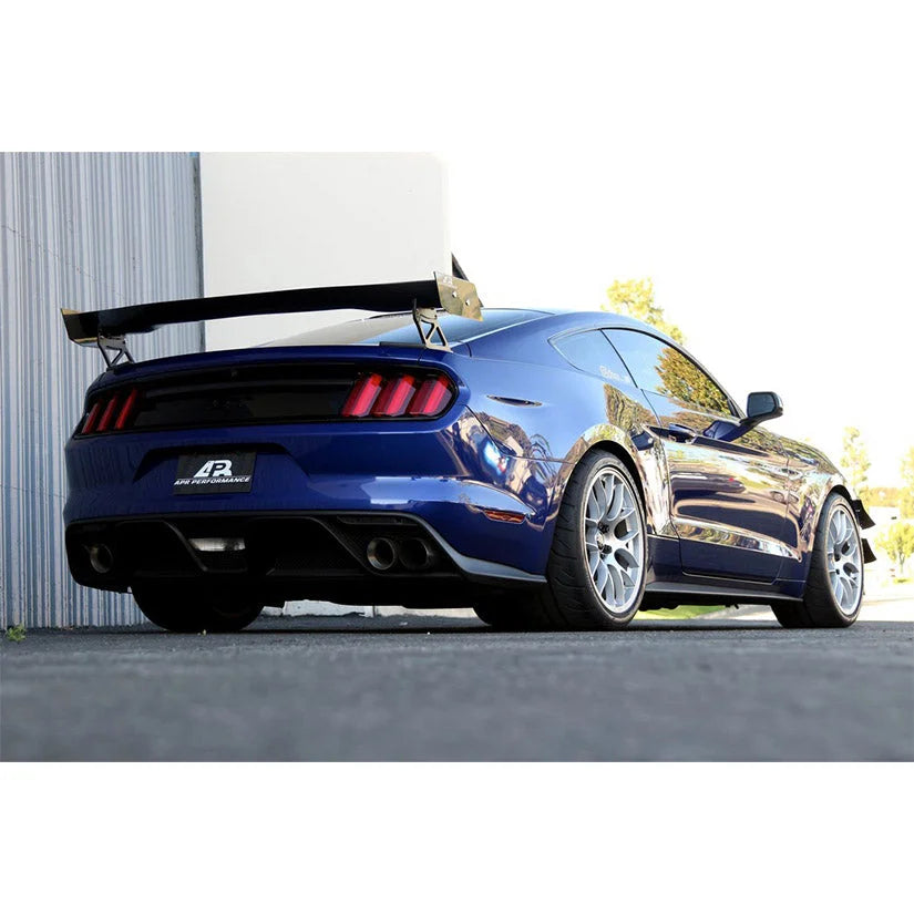 APR Performance GTC-200 60.5in Adjustable Carbon Fiber Wing Ford Mustang 15-17