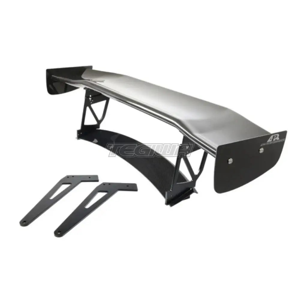 APR Performance GTC-500 74in Adjustable Carbon Fiber Wing With Carbon Active Spoiler Replacement Audi R8 16+