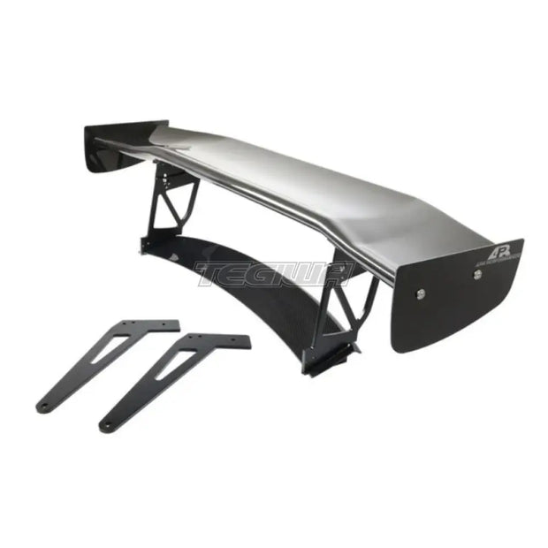 APR Performance GTC-500 74in Adjustable Carbon Fiber Wing With Carbon Active Spoiler Replacement Audi R8 16+