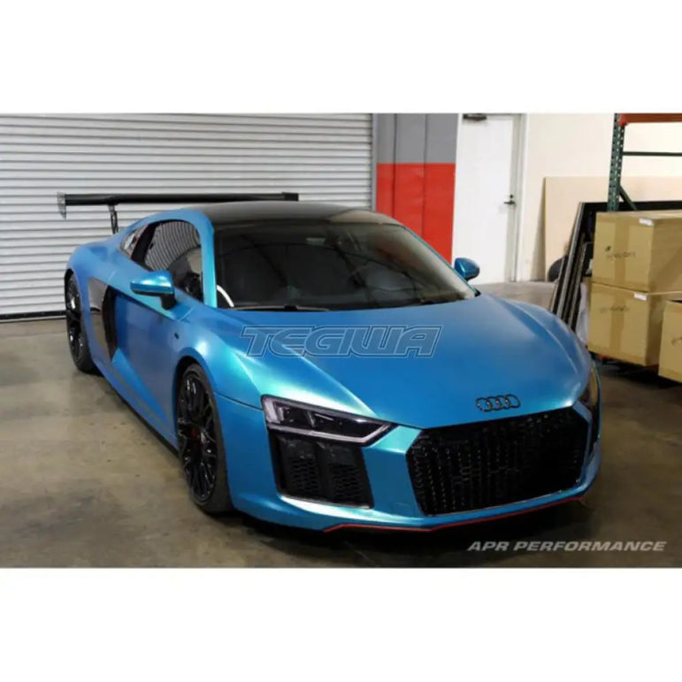 APR Performance GTC-500 74in Adjustable Carbon Fiber Wing With Carbon Active Spoiler Replacement Audi R8 16+