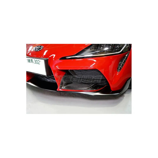 Axis Parts Carbon Front Duct Lower Trims Toyota Supra MK5 A90