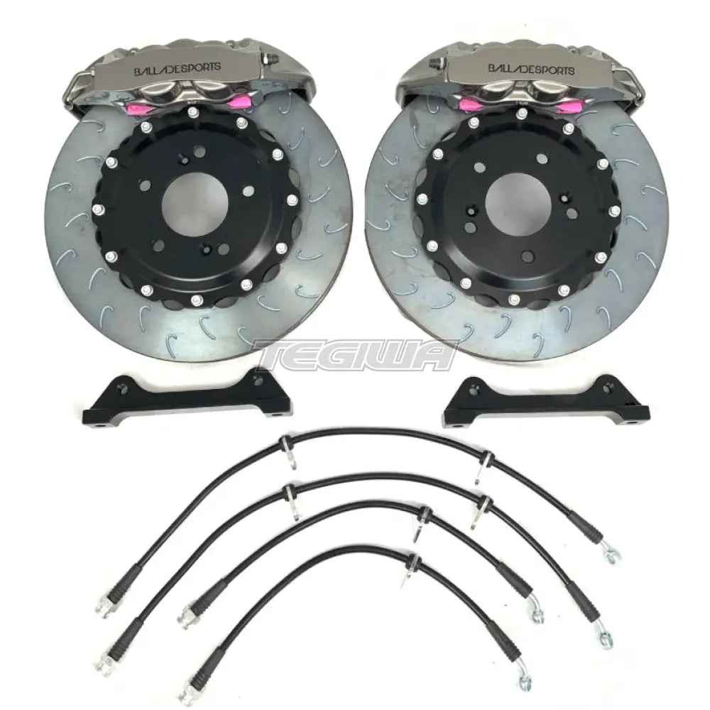 Ballade Sports 4 Pot Big Brake Kit Bbk Honda S2000 Years 00-05 / Gunmetal Kits