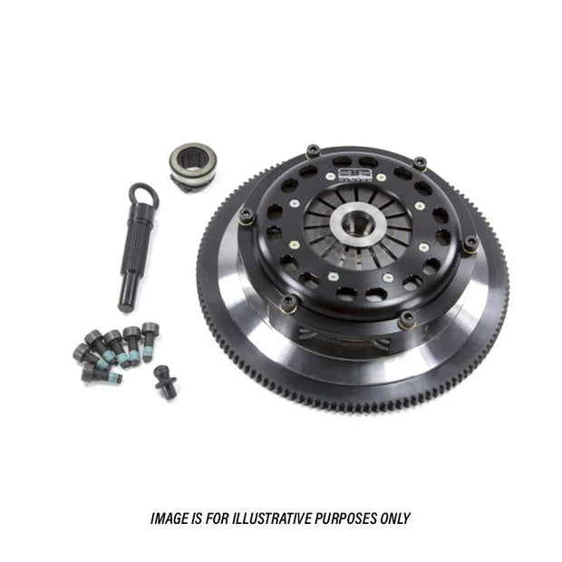 Competition Clutch 215mm Twin Disc Clutch and Flywheel Kit Toyota Supra 2JZ with T56 Transmission