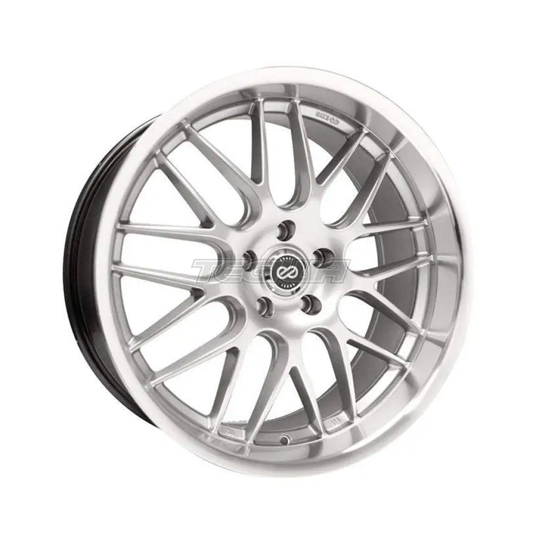 Enkei Lusso Alloy Wheel 18x7.5 ET42 5x100 Hyper Silver Machined Lip 72.6mm CB