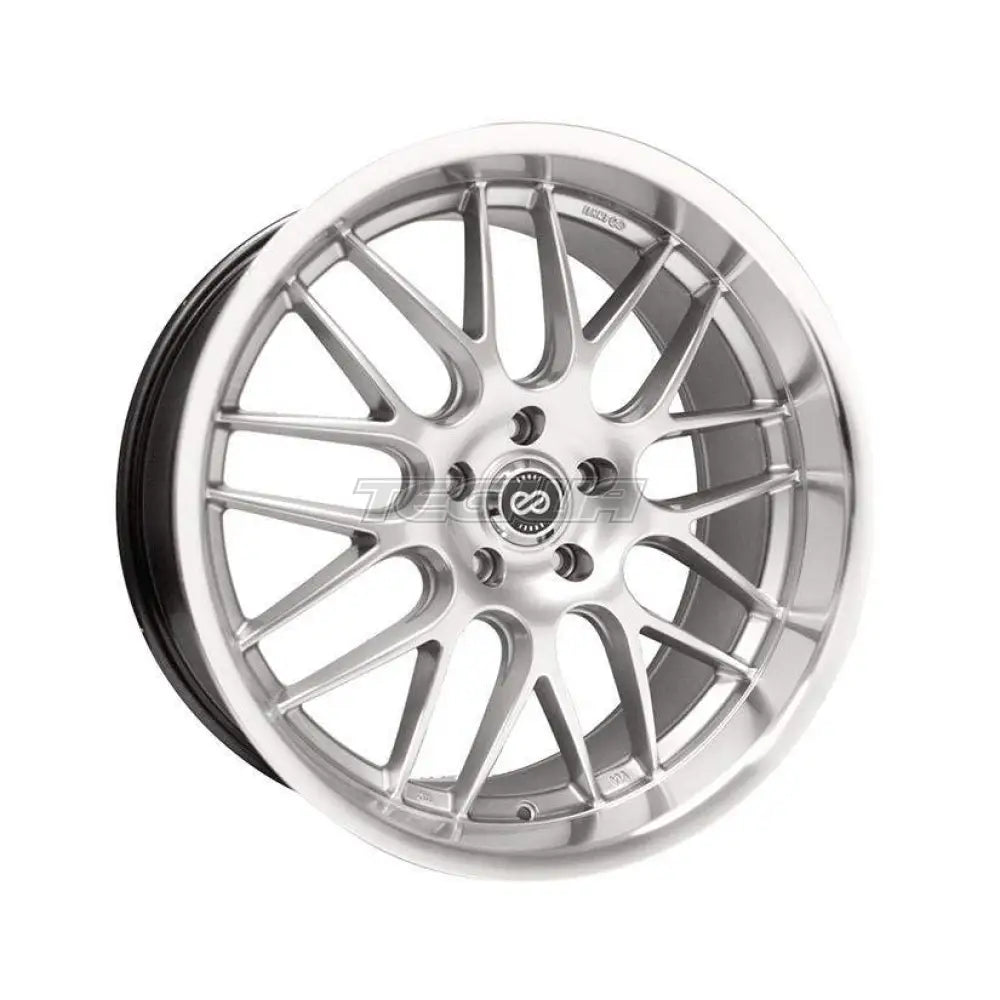 Enkei Lusso Alloy Wheel 18x7.5 ET42 5x100 Hyper Silver Machined Lip 72.6mm CB