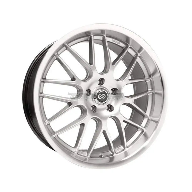 Enkei Lusso Alloy Wheel 18x7.5 ET42 5x100 Hyper Silver Machined Lip 72.6mm CB