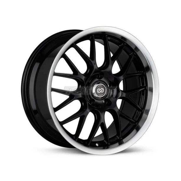 Enkei Lusso Alloy Wheel 18x8 ET40 5x120 Black Machine Lip