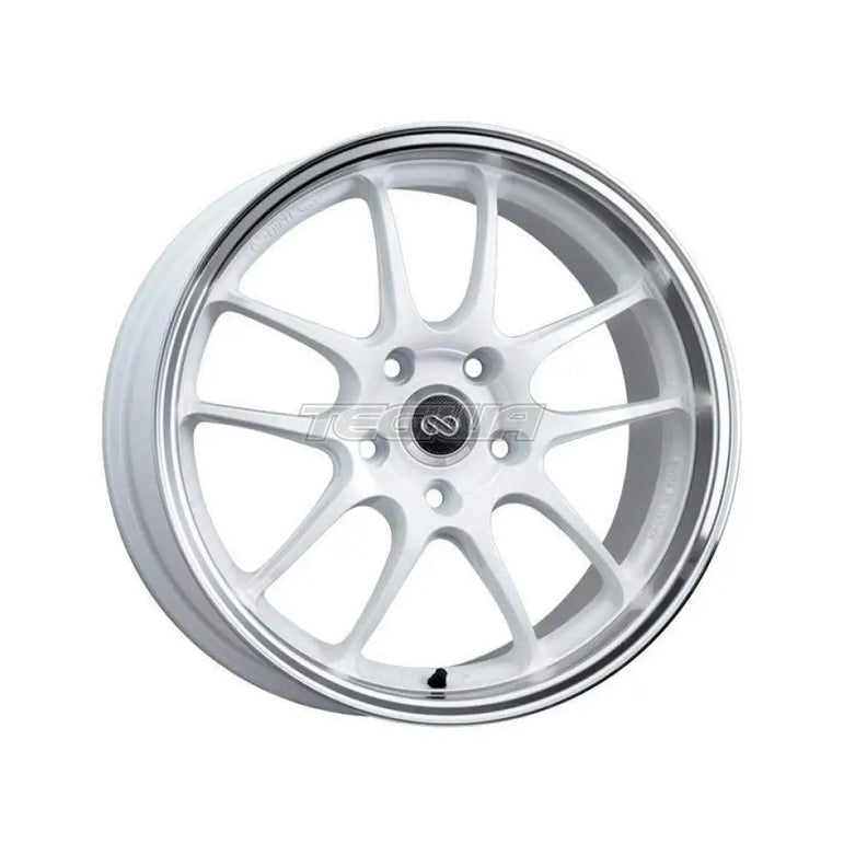 Enkei PF01SS Alloy Wheel 17x9 ET60 5x114.3 White Machined Lip 75mm CB