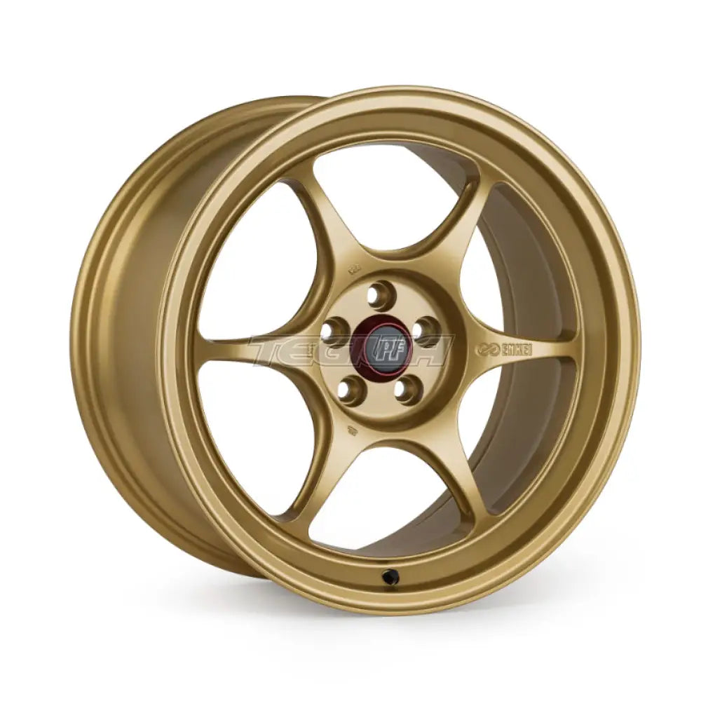 Enkei PF06 Alloy Wheel 16x8.5 ET28 4x100 Gold 67mm CB