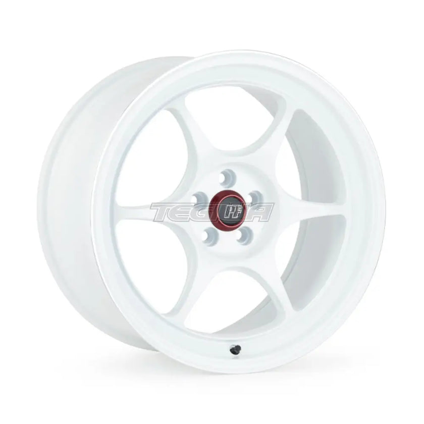 Enkei PF06 Alloy Wheel 17x7.5 ET38 5x114.3 White Machined 75mm CB