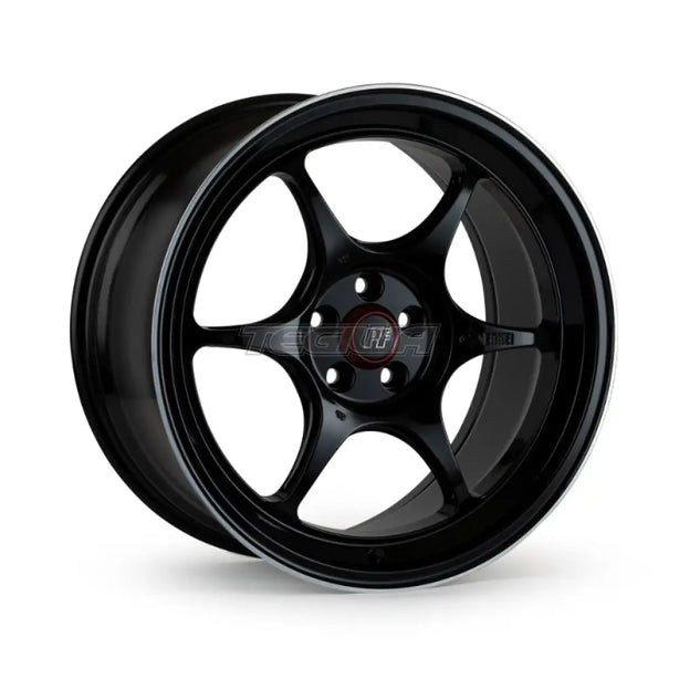 Enkei PF06 Alloy Wheel 17x8.5 ET30 4x100 Black Machined 75mm CB