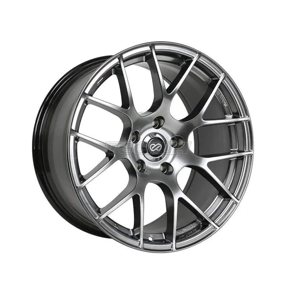 Enkei Raijin Alloy Wheel 18x8 ET35 5x100 Hyper Silver