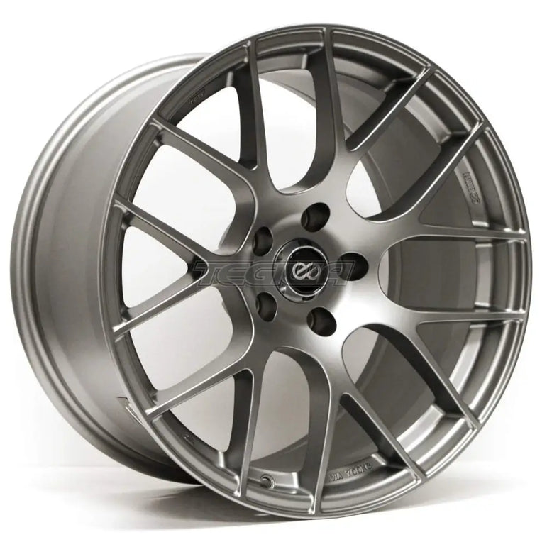 Enkei Raijin Alloy Wheel 18x8 ET45 5x114.3 Titanium 72.6mm CB