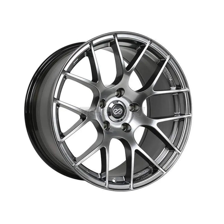Enkei Raijin Alloy Wheel 19x8.5 ET42 5x112 Hyper Silver 72.6mm CB