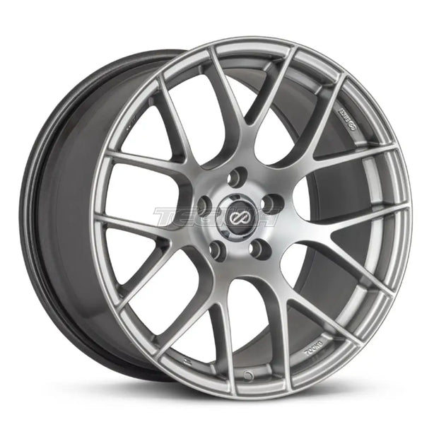 Enkei Raijin Alloy Wheel 19x8 ET42 5x120 Titanium Grey 72.6mm CB