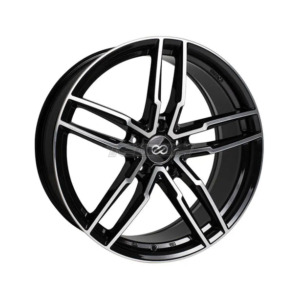 Enkei SS05 Alloy Wheel 17x7.5 ET45 5x100 Black Machined 72.6mm CB