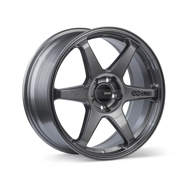 Enkei T6R Alloy Wheel 18x8.5 ET38 5x114.3 Gloss Gunmetal 72.6mm CB