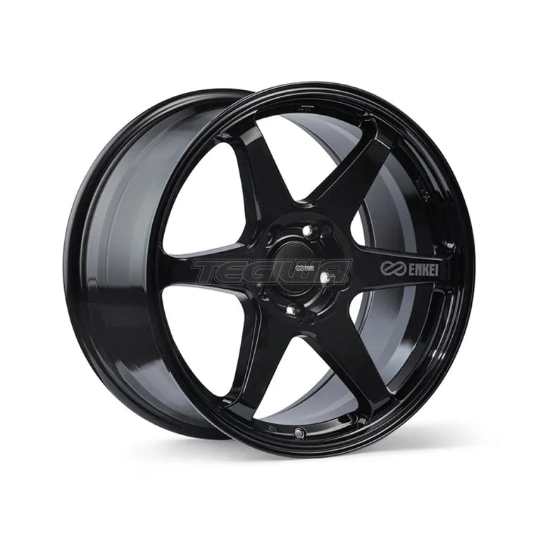 Enkei T6R Alloy Wheel 18x9.5 ET45 5x100 Gloss Black 72.6mm CB