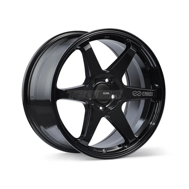 Enkei T6R Alloy Wheel 18x9.5 ET45 5x120 Gloss Black 72.6mm CB