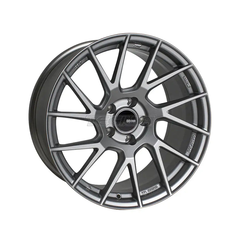 Enkei TM7 Alloy Wheel 17x8.0 ET45 5x100 Storm Grey 72.6mm CB