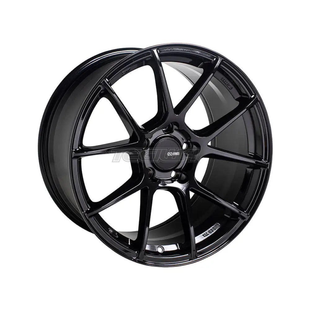 Enkei TS-V Alloy Wheel 17x8 ET35 5x114.3 Glass Black 72.6mm CB