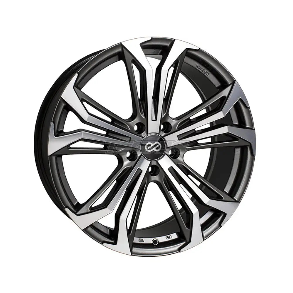 Enkei Vortex 5 Alloy Wheel 18x8 ET40 5x108 Anthracite Machined 72.6mm CB