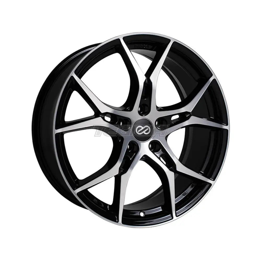 Enkei Vulcan Alloy Wheel 18x8.0 ET40 5x120 Black Machined 72.6mm CB
