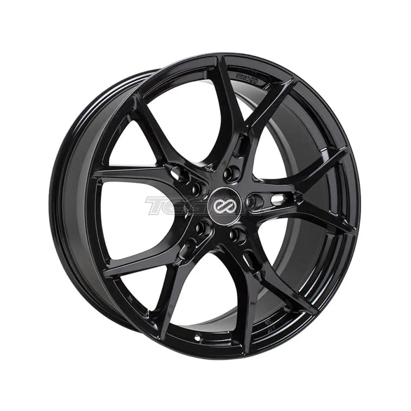 Enkei Vulcan Alloy Wheel 19x8.0 ET45 5x114.3 Gloss Black 72.6mm CB
