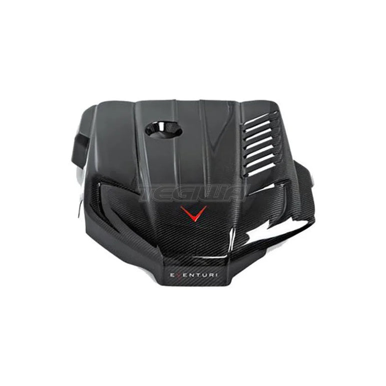 Eventuri Carbon Fibre Engine Cover Duct Toyota Supra A90 MK5
