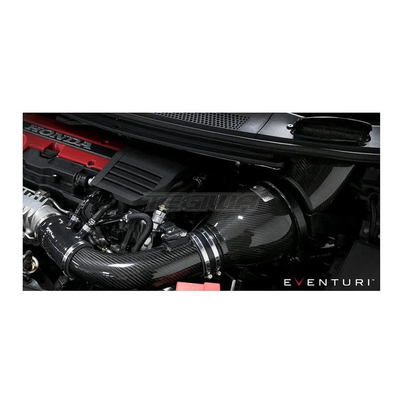 Eventuri Carbon Fibre MAF Tube & Silicone Hose Honda Civic Type R FK2
