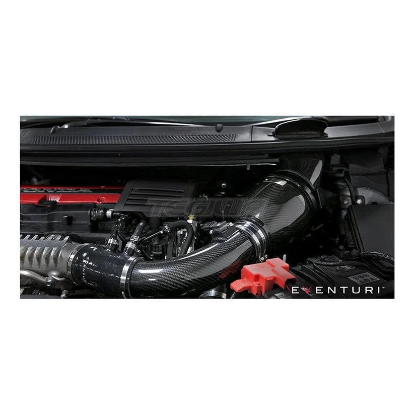 Eventuri Carbon Fibre MAF Tube & Silicone Hose Honda Civic Type R FK2